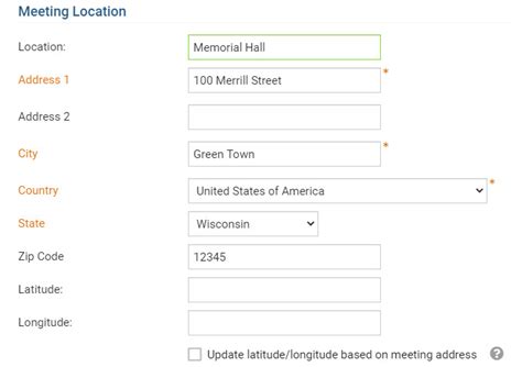 How do I update my club's meeting time and location on the District? - Knowledgebase / District ...