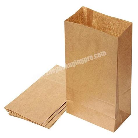 Custom Printed Kraft Paper Bread Bag With Window