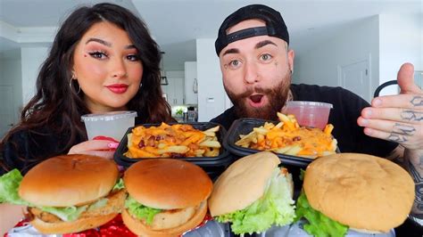 Addressing Our Collab w/ Foodie Beauty • Wendy's MUKBANG - YouTube