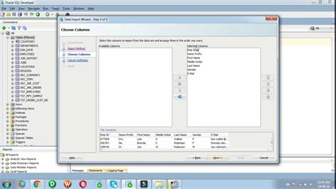 How To Import Data From Excel To Oracle Database Using Sql Developer