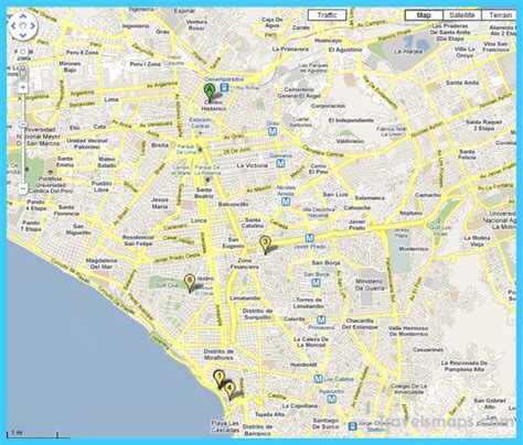 Nice Map Of Lima Amazing Maps Map Trip