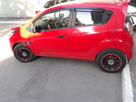 Наклейки на диски — Chevrolet Spark (M300), 1 л, 2011 года | стайлинг ...