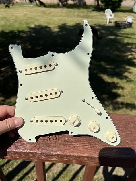 Fender Custom Shop Hand Wound Texas Special Loaded Pick Guard Reverb