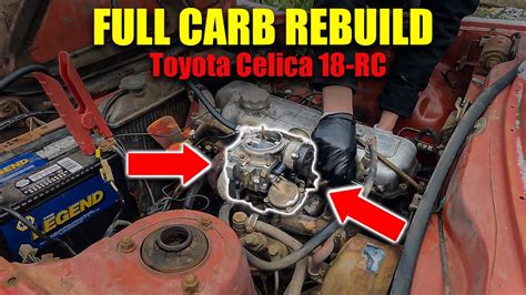 Complete Carburetor Rebuild Toyota Celica Rc