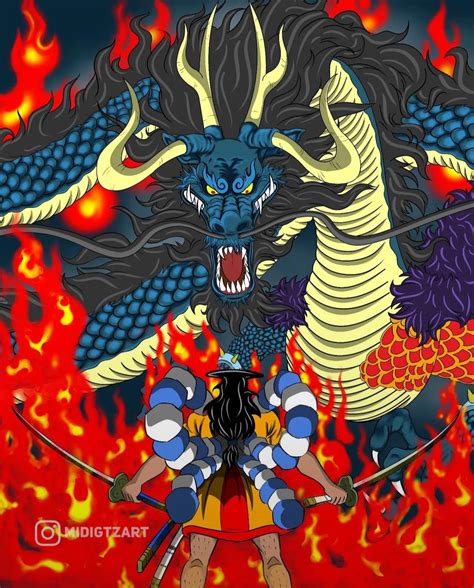 Oden vs Kaido art by me. Hope you all like this! : OnePiece