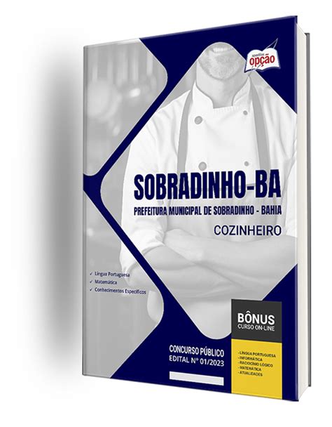 Apostila Prefeitura De Sobradinho BA Cozinheiro