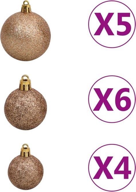 Prolenta Premium Kunstkerstboom Omgekeerd Met LED S En Kerstballen