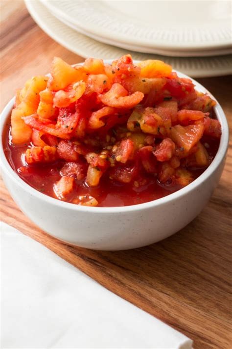 Diced Tomatoes Recipe Brooklyn Farm Girl