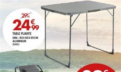 Promo Table Pliante Chez La Foir Fouille