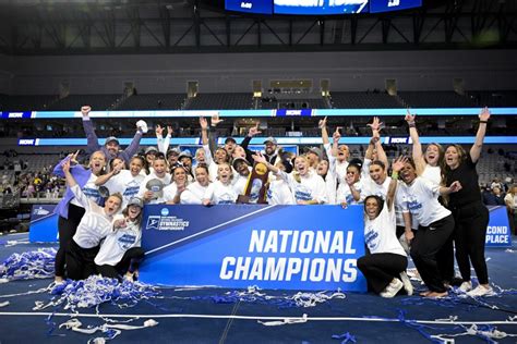 LSU Gymnastics Wins 1st National Championship In Program History