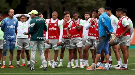 Escalação do Palmeiras Abel fecha a preparação para pegar o Atlético