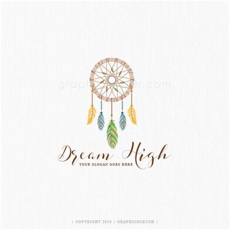 Dreamcatcher Logo Design Dream Catcher Logo Blog Logo