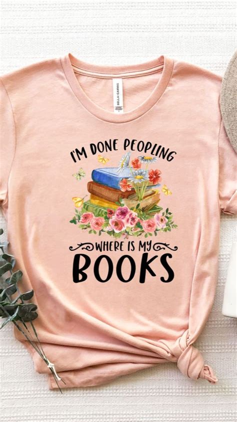 Book Lover Shirt Booktrovert Shirt Book Lover T Ideas Book Shirts Book Lover Shirts