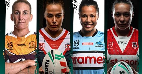 Nrlw Nrl Telstra Womens Premiership 2023 Captains