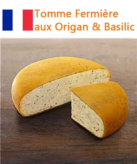 Tomme Fermi Re Aux Origan Basilic