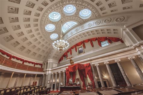 Us Capitol Old Senate Chamber Visitors Can View The Be Flickr