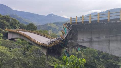 Colapsa Puente En V A Alterna Al Llano Colombiano Y Se Complica La