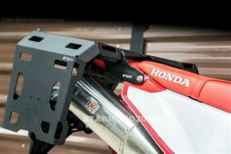 HONDA CRF300L 300 RX RALLY REAR SIDE RACK LUGGAGE CARGO SUPPORT BOX