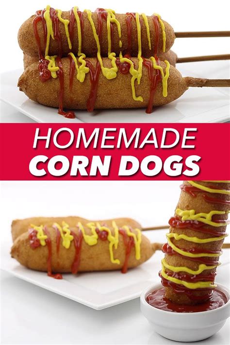 Corn Dogs Recipe Recipe Easy Homemade Recipes