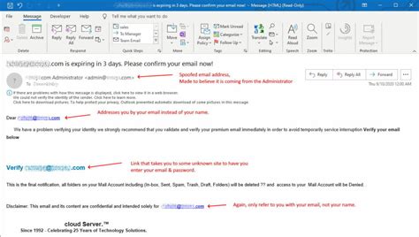 Identifying Phishing Emails