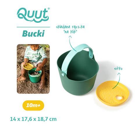 Quut Wiaderko Z Sitkiem Bucki Garden Green Quut Sklep Empik