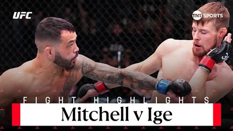 Busted Up Eye Bryce Mitchell Vs Dan Ige Featherweight Showdown