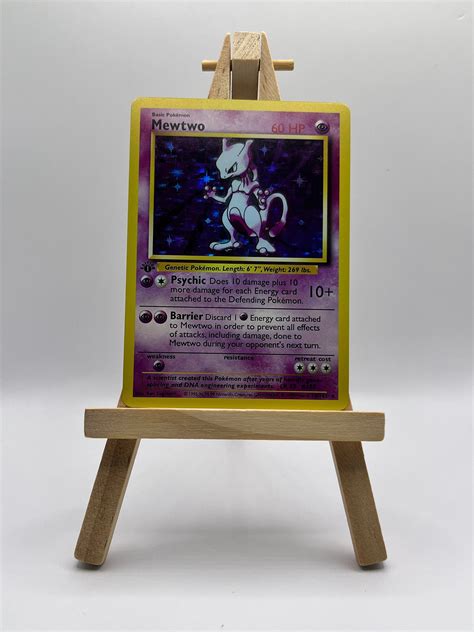 Mewtwo · Base Set First Edition 10 Shadowless