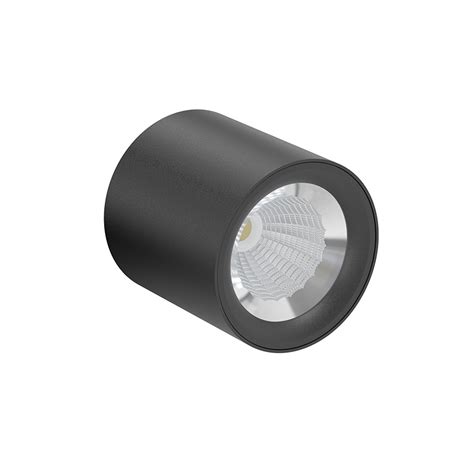 Ip Cylinder Led Downlights Black Hotel W W W Ceiling Surface