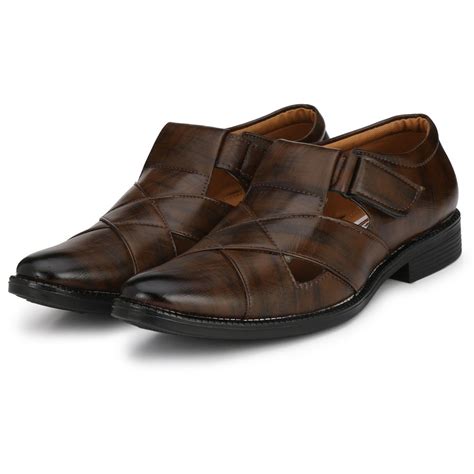 Synthetic Leather Airmi Asken Atelier Mens Roman Sandal At Rs 285 Pair