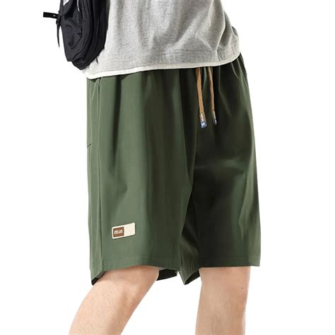 Cal Es De Jogger Cool Masculino De Seda Gelo Shorts Suor Casual