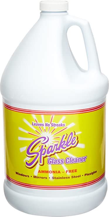 A J Funk And Co 20500 Sparkle Glass Cleaner Original Purple Formula 1 Gallon Refill