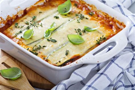 lasagnes de courgettes à la bolognaise