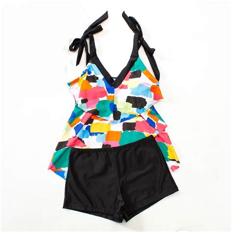 BeAi Black Swimsuit For Women 2025 Red Polka Dot Bikini Sets For Women Two Piece Swimwear For