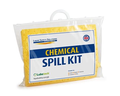 Lubetech Chemical Spill Kit 15 L Spill Kit RS Components Indonesia