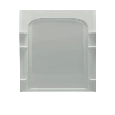 Shop Sterling Ensemble Shower Wall Surround Back Panel (Common: 2-in ...