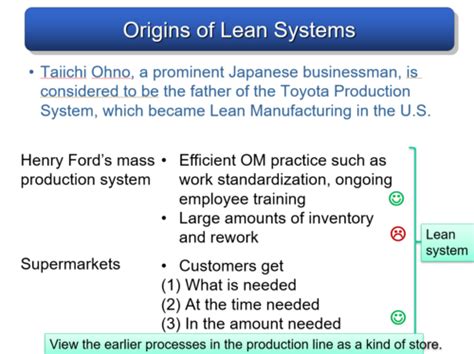 Lean Systems Flashcards Quizlet