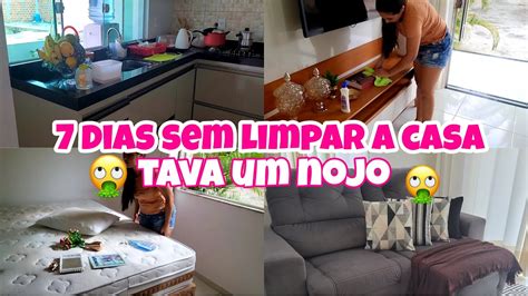 Dias Sem Limpar A Casa Horas De Faxina Pesada Limpeza E Organiza O