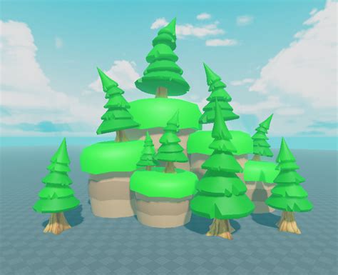 Tree And Moution Roblox Asset Clearly Development