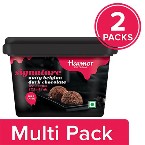 Buy Havmor Ice Cream Signature Nutty Belgian Dark Chocolate Online