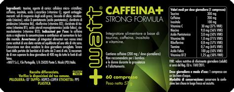 Caffeina Strong Formula Watt