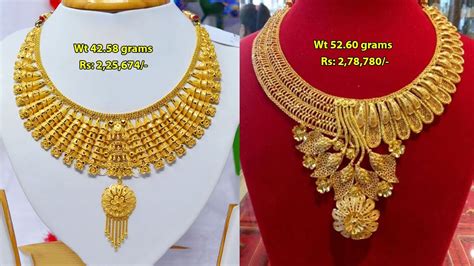 Necklace Designs With Weight And Price Shop Bellvalefarms