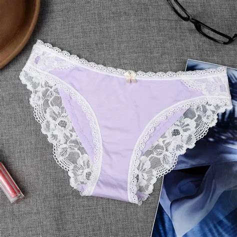 Hot Womens Sexy Lace Panties Cute Girl Ladies Pink Panty Briefs