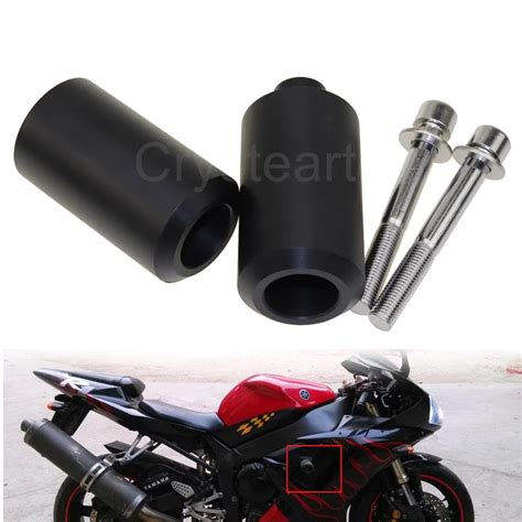 Motorcycle Accessories Black Frame Sliders Falling Crash Engine