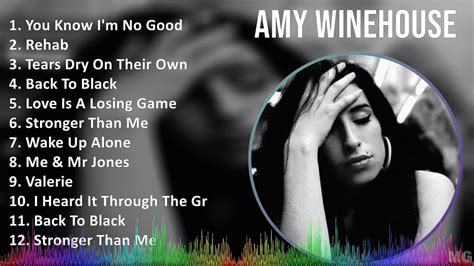 Amy Winehouse Mix Las Mejores Canciones You Know I M No Good