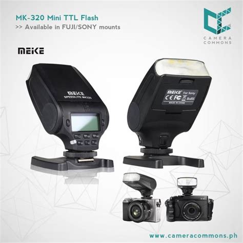 Meike MK 320 TTL Speedlite Flash For FujiFilm Hot Shoe Camera X T1 X M1 X100S X A1 X E2 X100T As