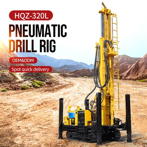 HQZ 320L Pneumatic Drill Rig Hengwang Group Offers A Wide Range Of