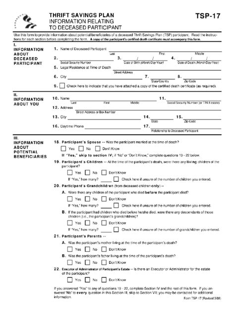 Tsp 17 1999 Fill And Sign Printable Template Online Us Legal Forms