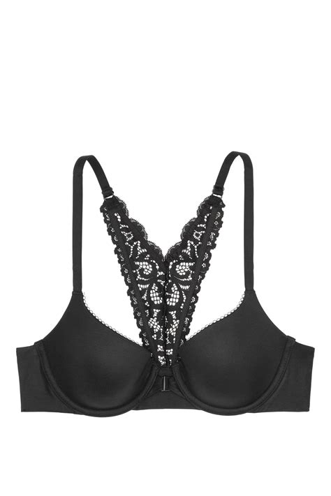 Buy Victorias Secret Lace Racerback Front Closure Push Up Bra From The Victorias Secret Uk