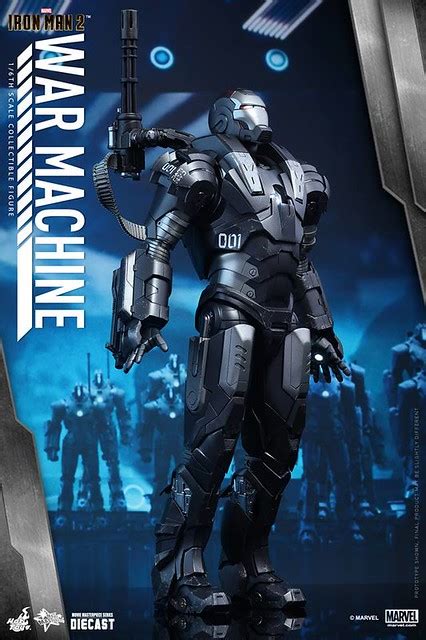 Hot Toys MMS D 鋼鐵人 戰爭機器 比例可動合金人偶作品 War Machine