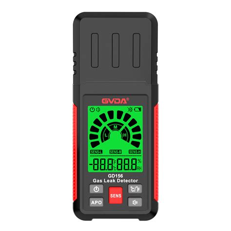 Portable Combustible Gas Leak Detector Sniffer Handheld Gas Analyzer Flammable Natural Gas